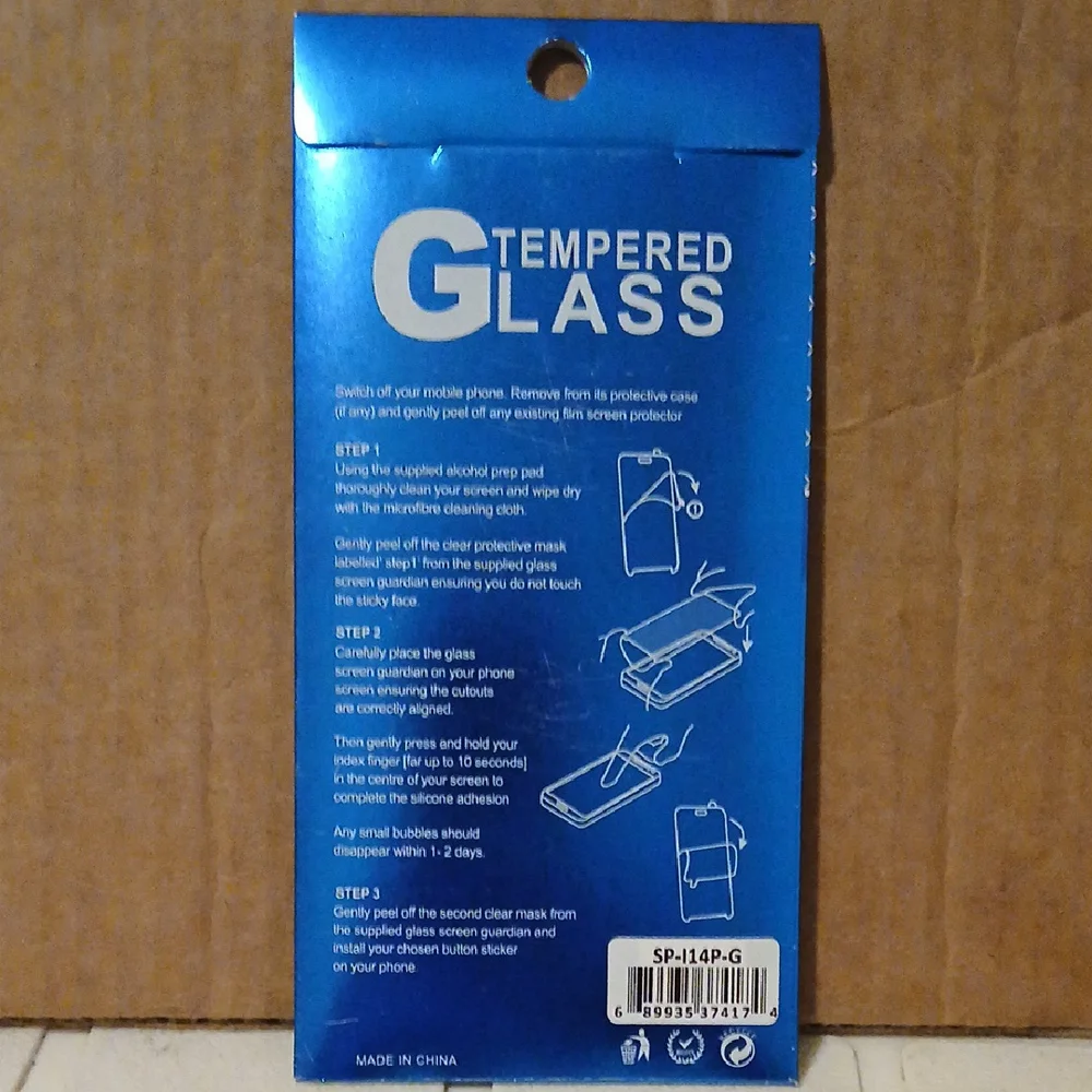 Tempered Glass Screen Protector for iPhone 14 Pro